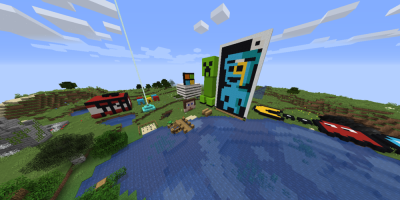 A New Mod for Minecraft Will Allow You to Watch Videos Not on a TV, but on Chiselled Bookshelves