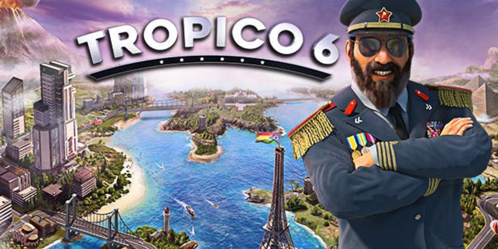 Tropico 6 logotype art